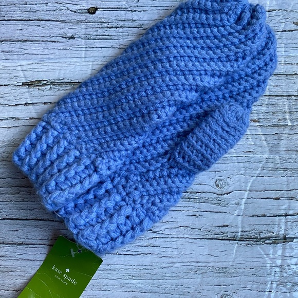 NWT kate spade knit mittens - Picture 2 of 3